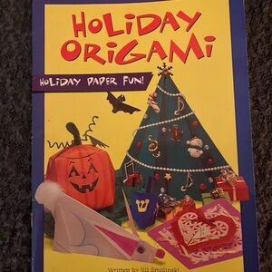 Festive Origami Craft Book with Holiday Designs